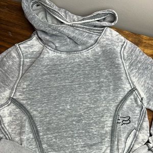 Acid Wash Fox Sweatshirt